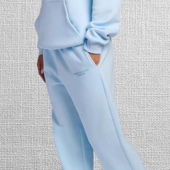 comfrt Pants - Comfrt Women's Blue hoodie and sweatshirt